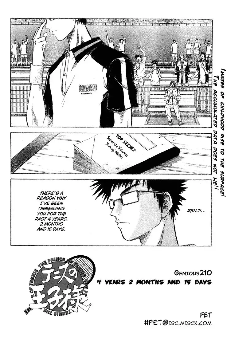 Prince of Tennis Chapter 210 2